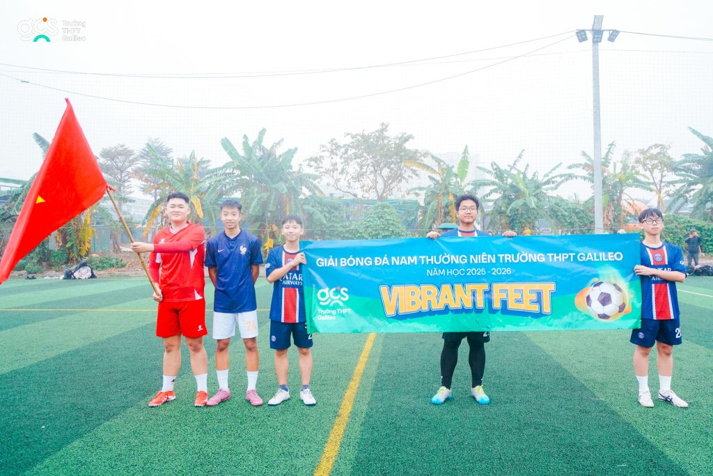 Giải bóng đá nam “Vibrant feet” lằn thứ I: Sắc màu bản lĩnh GStars