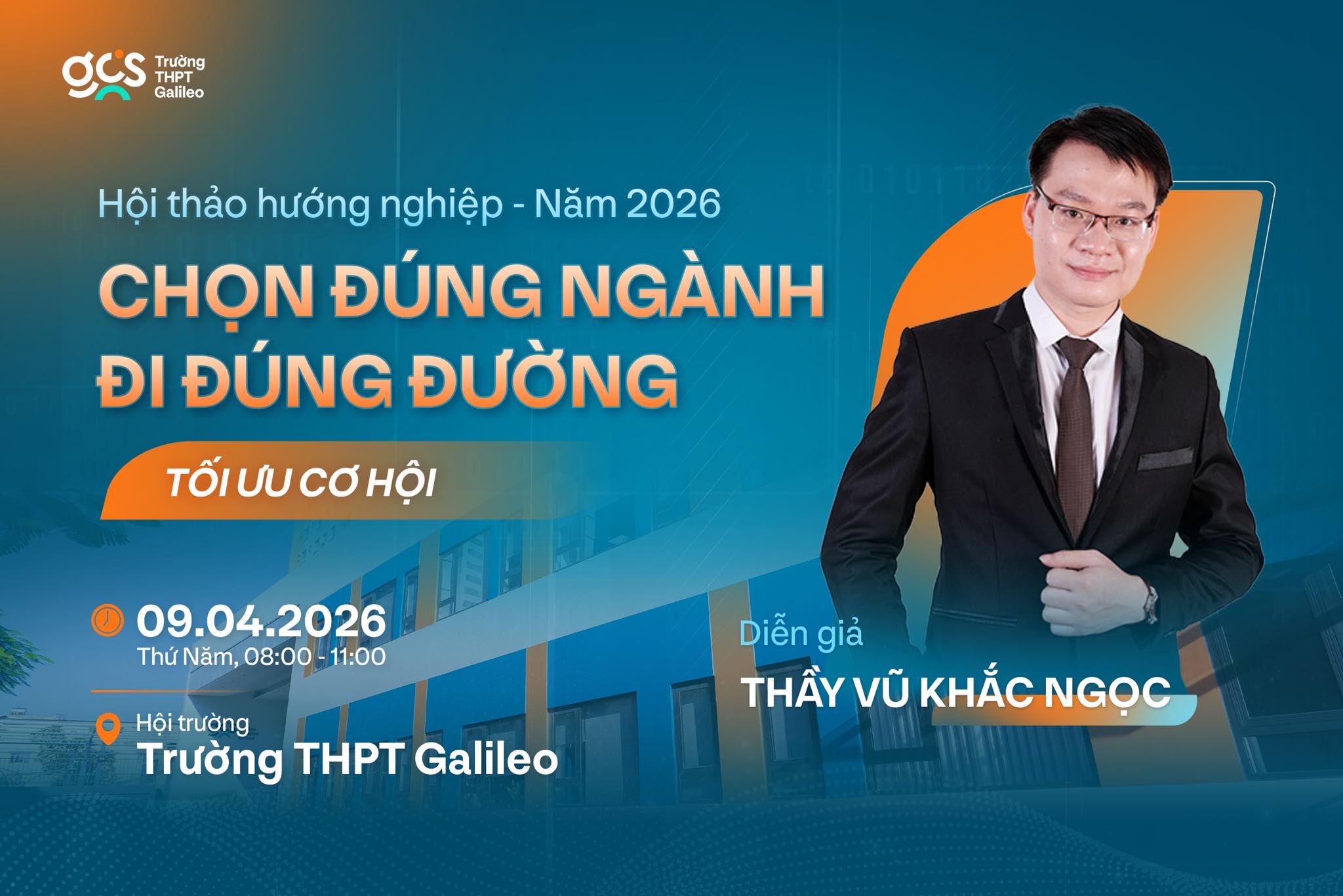 Hội thảo “Chọn đúng ngành – Đi đúng đường: Tối ưu cơ hội năm 2026”