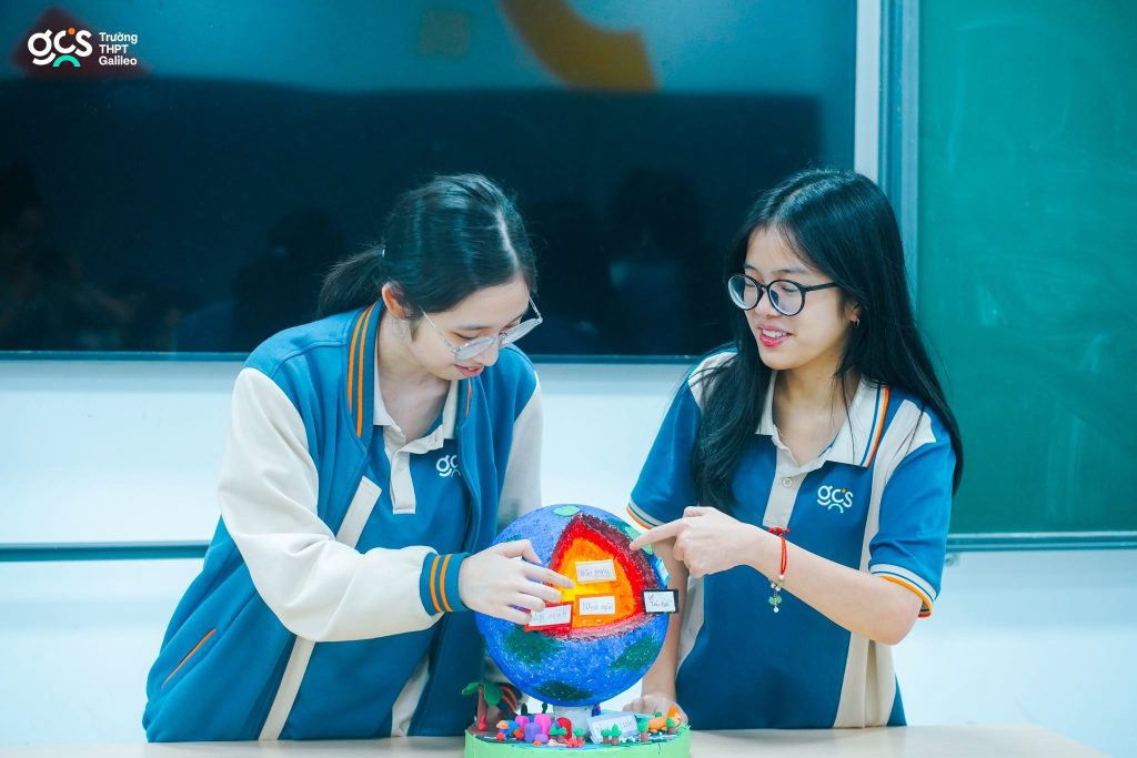 Khám phá “bên trong” trái đất”: Khi giờ học Địa lý trở thành hành trình tư duy và lý giải