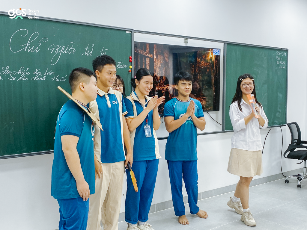Giờ Ngữ văn tại THPT Galileo: Khi GStars không chỉ “đọc” mà còn được “bước vào” tác phẩm